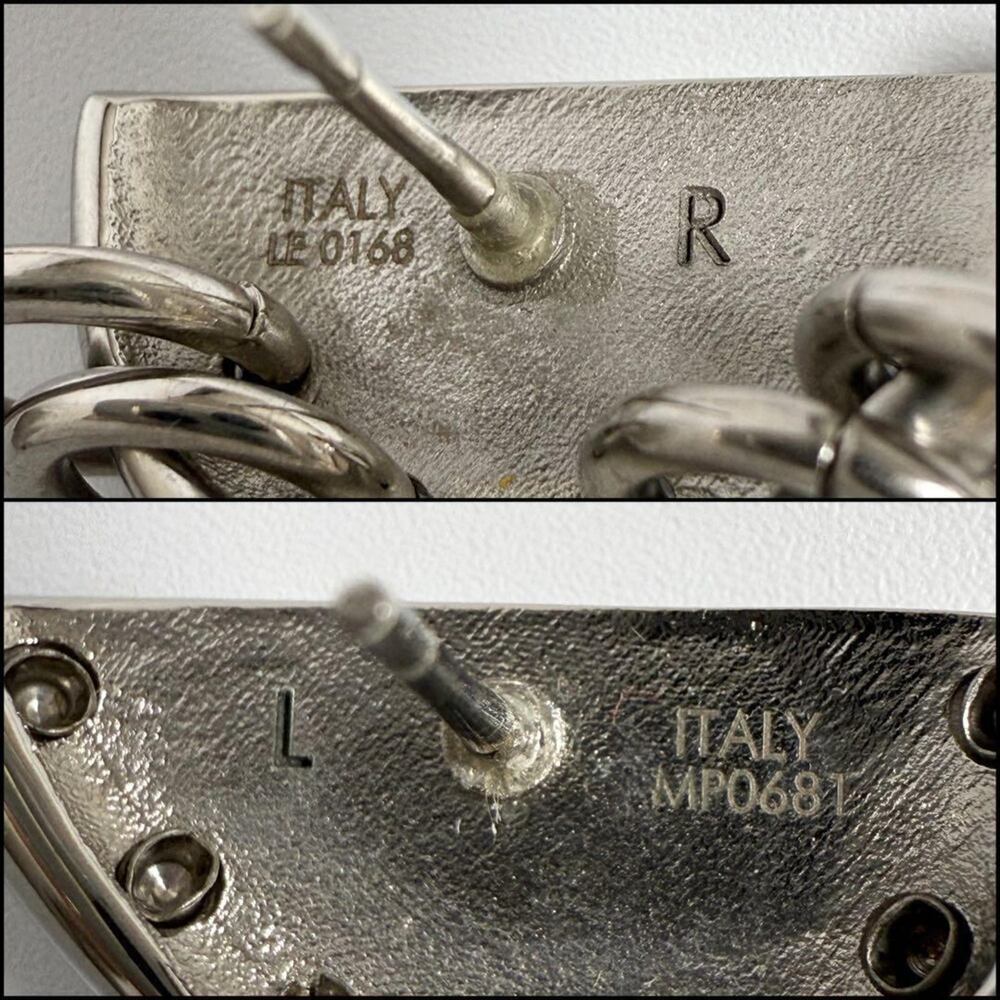 LOUIS VUITTON Silver Earrings - Picture 7 of 10